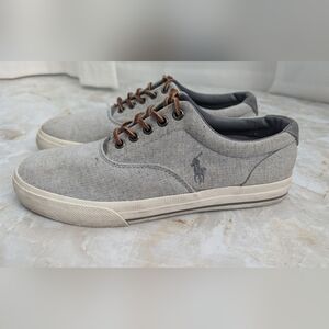 Polo Ralph Lauren Vaughn  Canvas Casual Man's Shoes Size 8.5D